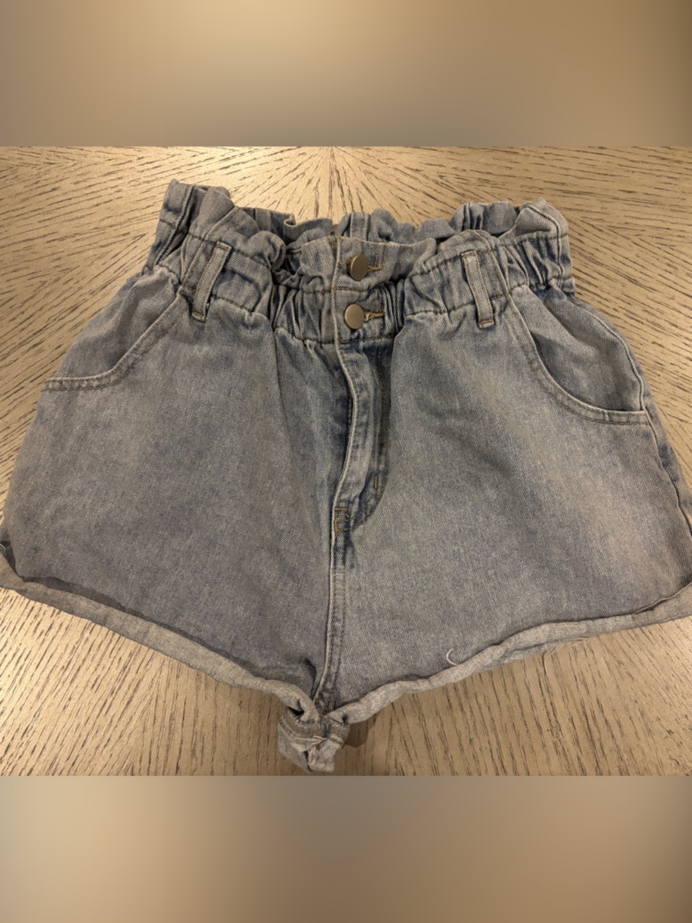 Day + Moon Denim Shorts